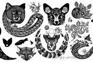 fabulous animal tattoo idea