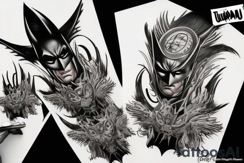 Batman ctulhu tattoo idea