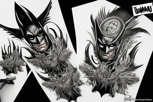 Batman ctulhu tattoo idea