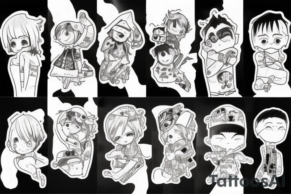 Jibaku Shounen Hanako-kun tattoo idea