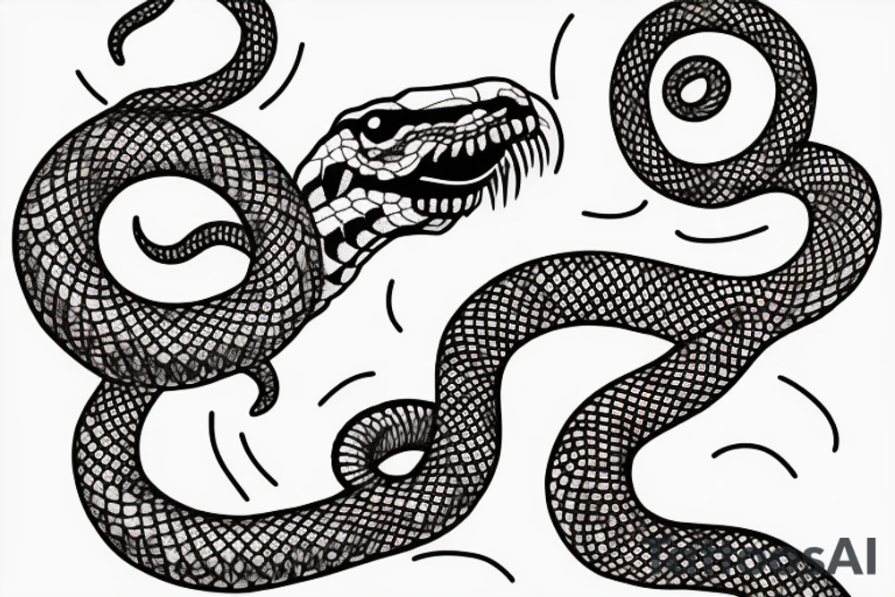 snake tattoo idea