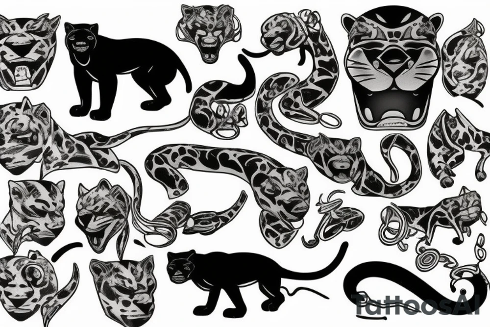 panther tattoo idea