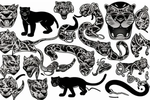 panther tattoo idea