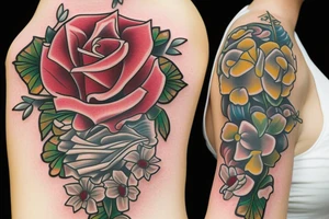 saint rose tattoo idea