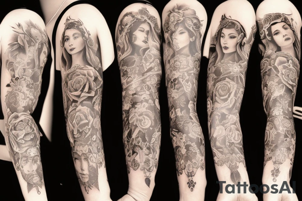 saint rose tattoo idea