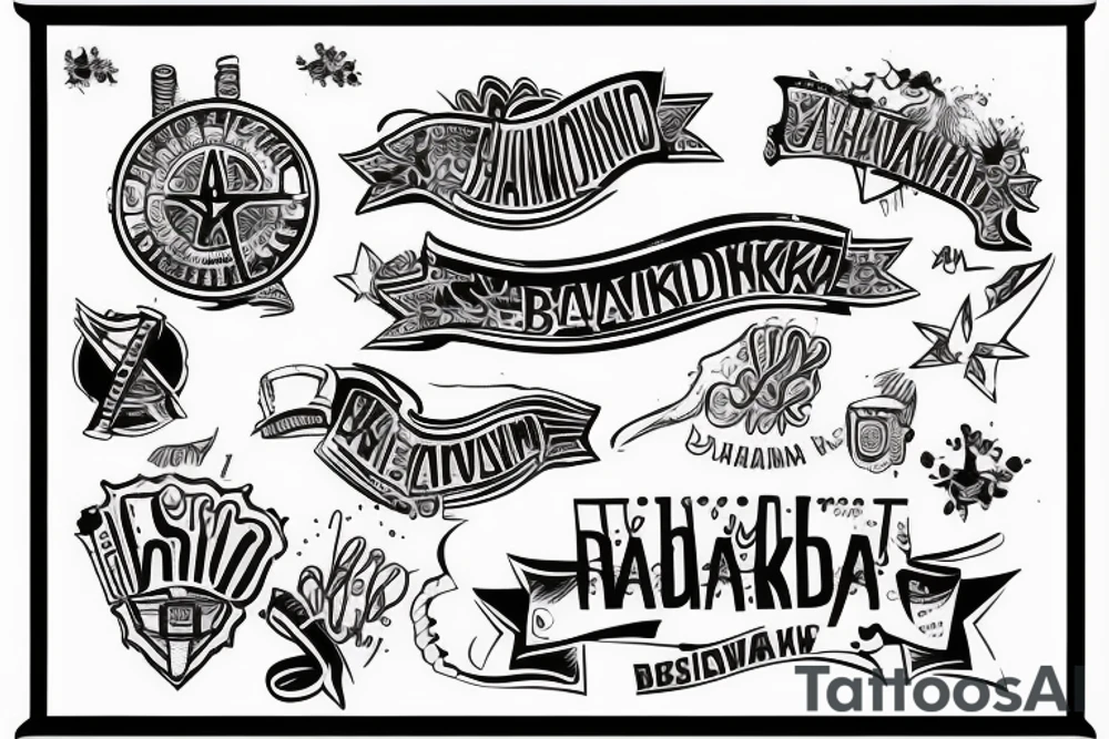 Знак зодиака Водолей tattoo idea