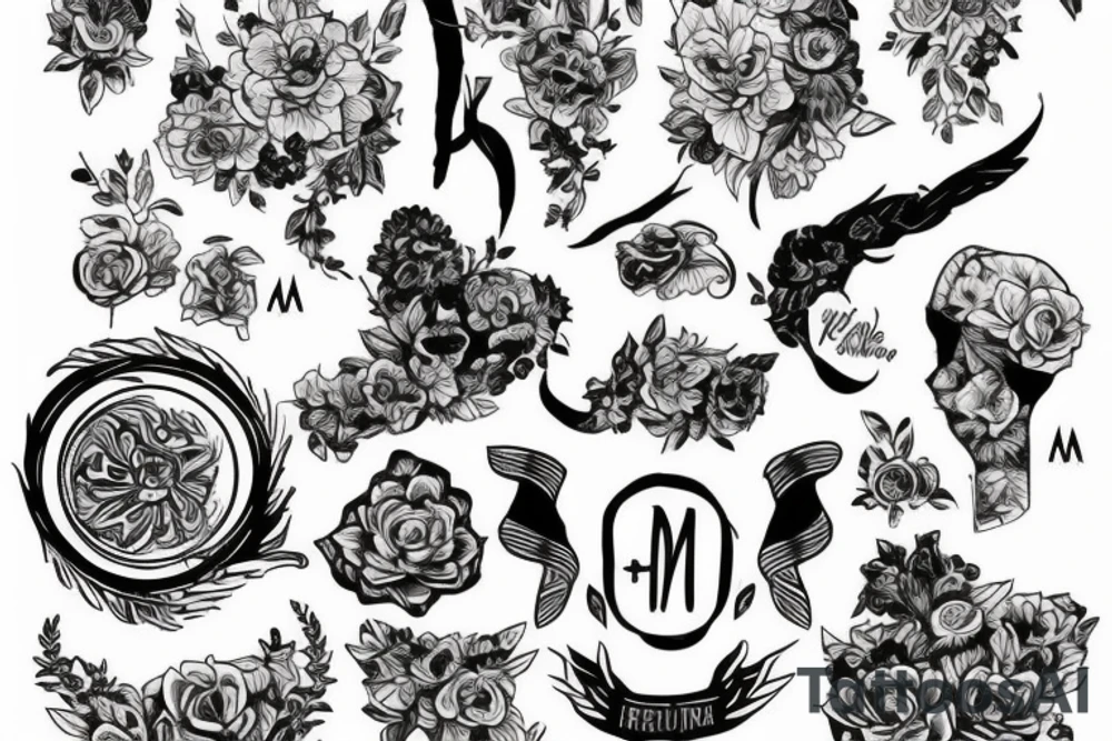 Мужчина рвёт пасть льву tattoo idea