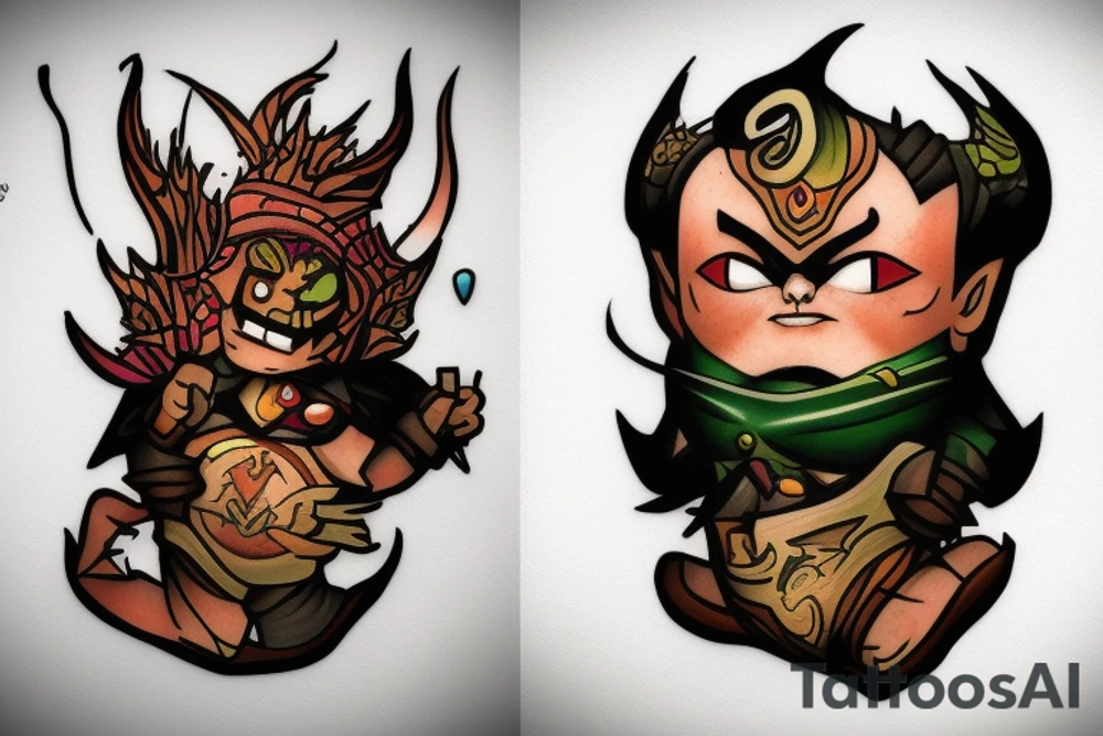 pudge dota 2 tattoo idea
