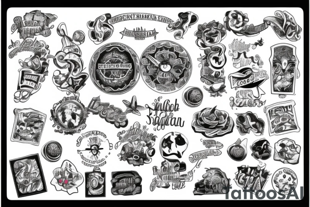 Good luck tattoo idea