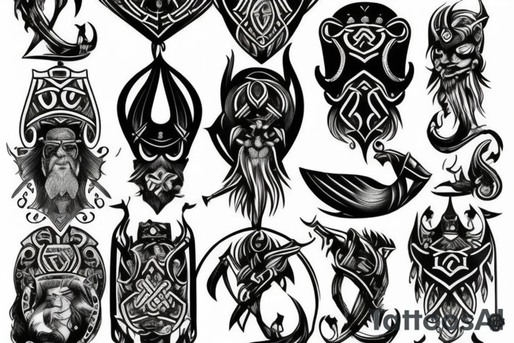 Vikings tattoo idea