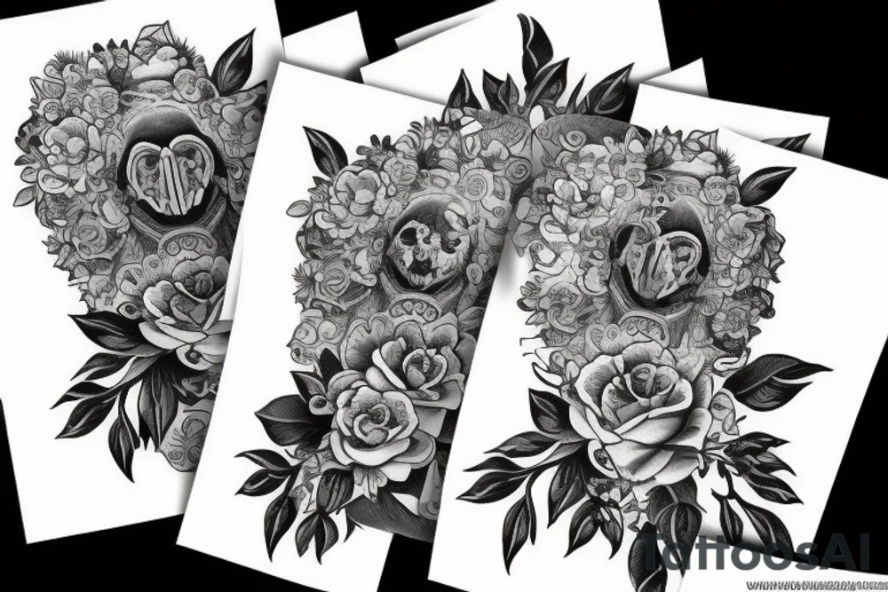 Гарри Поттер на метле tattoo idea