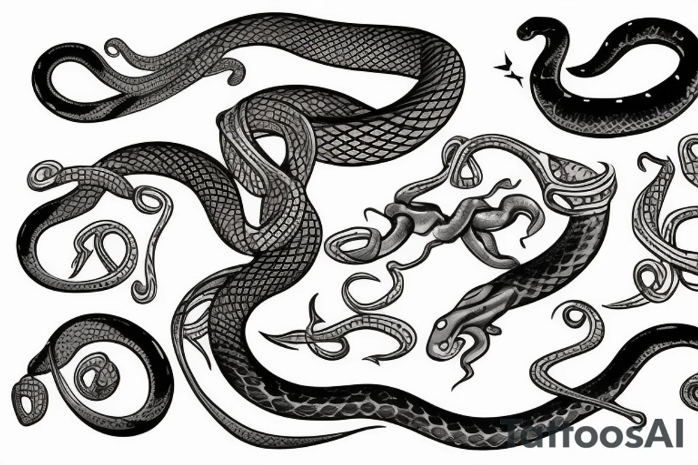 IT-Snake tattoo idea