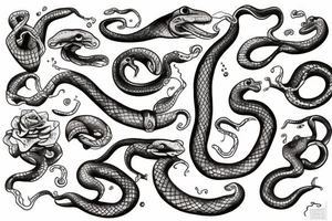 IT-Snake tattoo idea