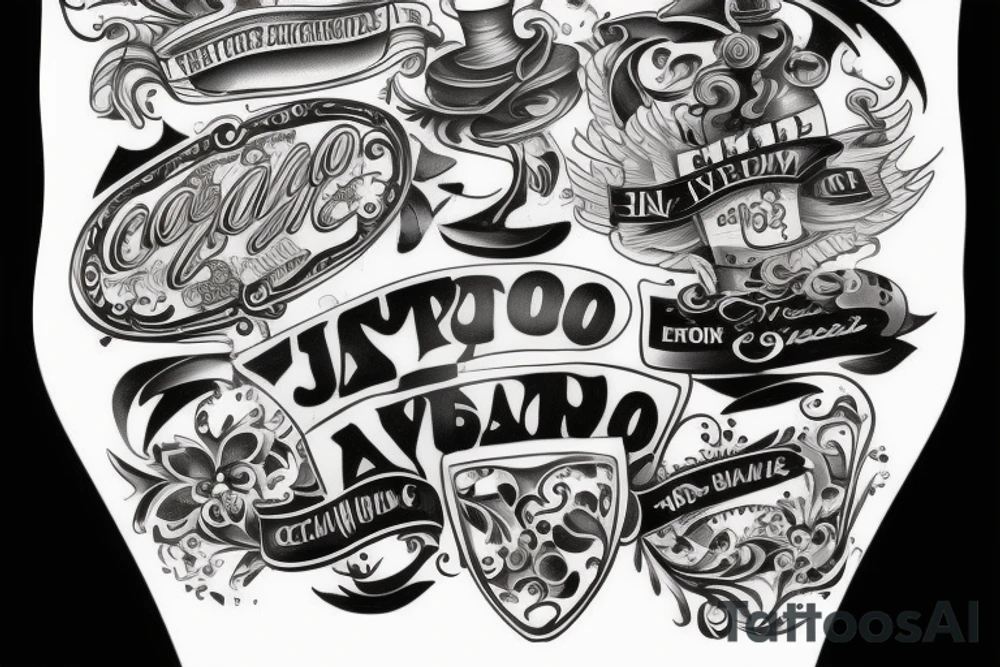 Casino tattoo idea