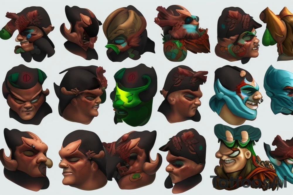 pudge dota 2 tattoo idea