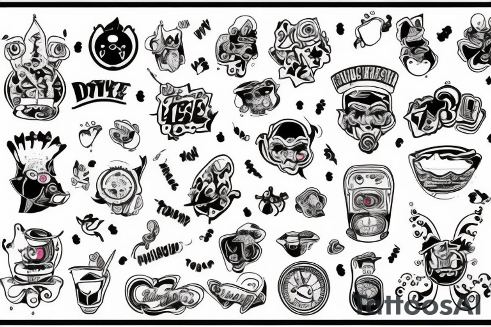 Белка тянется за орехом tattoo idea