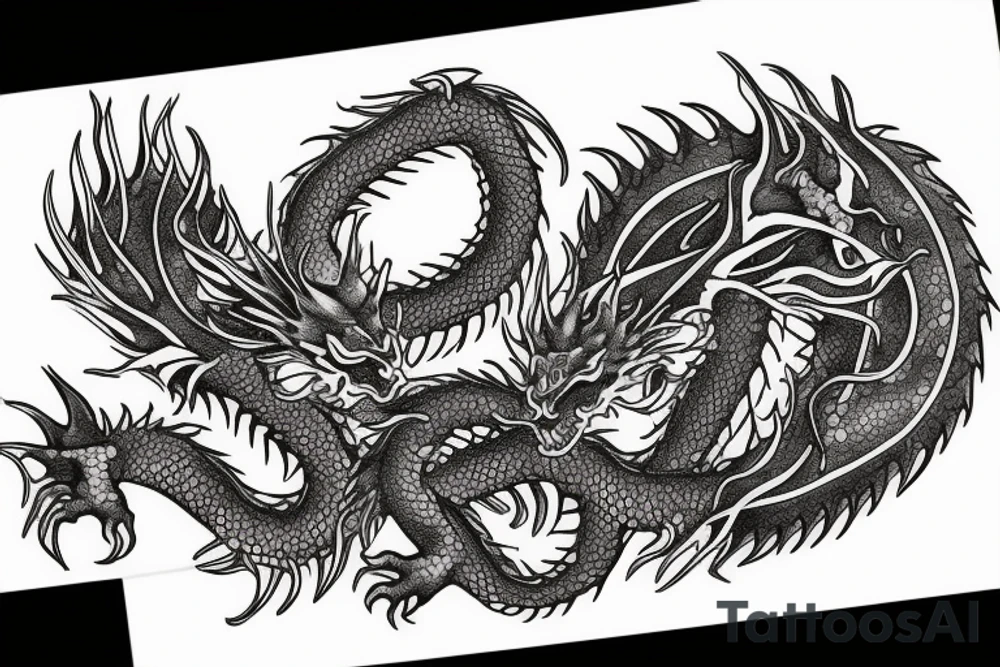 the Dragon tattoo idea
