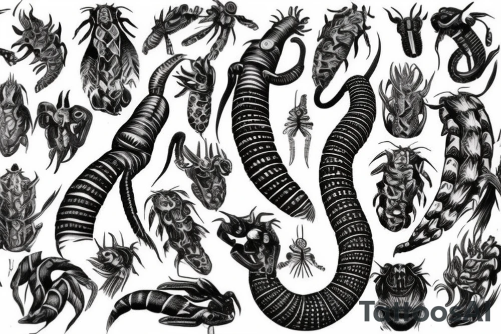 Scolopendra tattoo idea