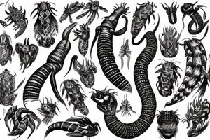 Scolopendra tattoo idea