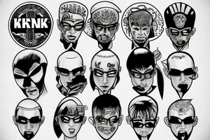 genki saints row tattoo idea