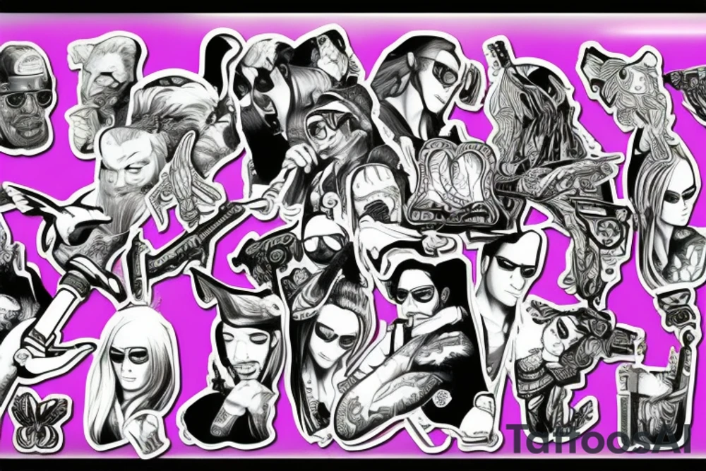 genki saints row tattoo idea