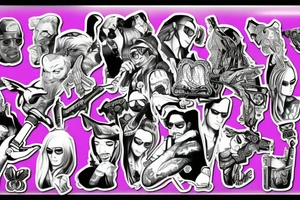 genki saints row tattoo idea
