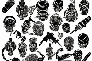 grenade tattoo idea