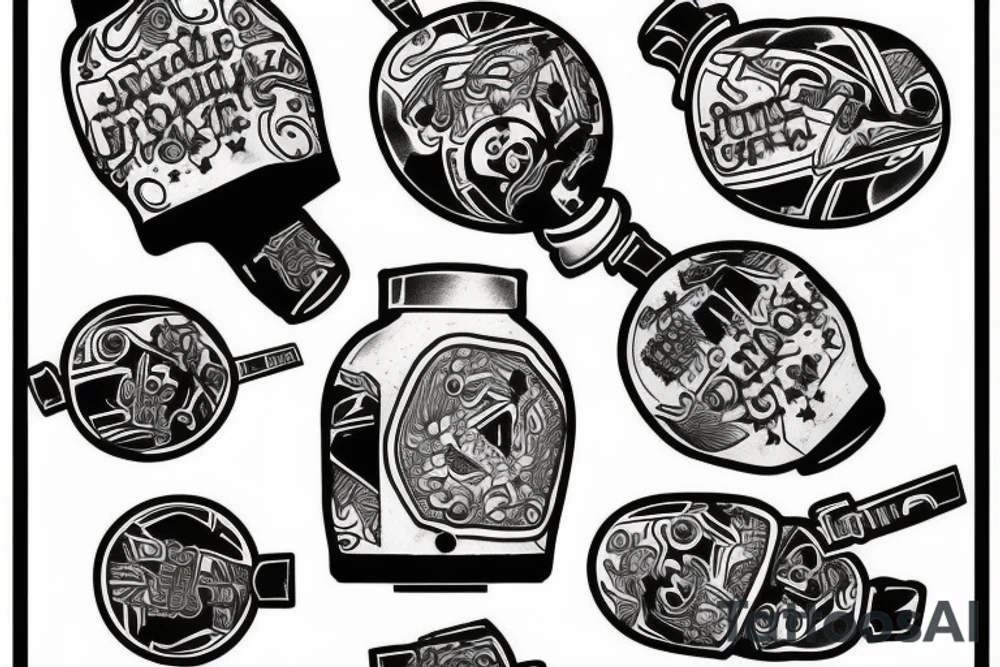 grenade tattoo idea