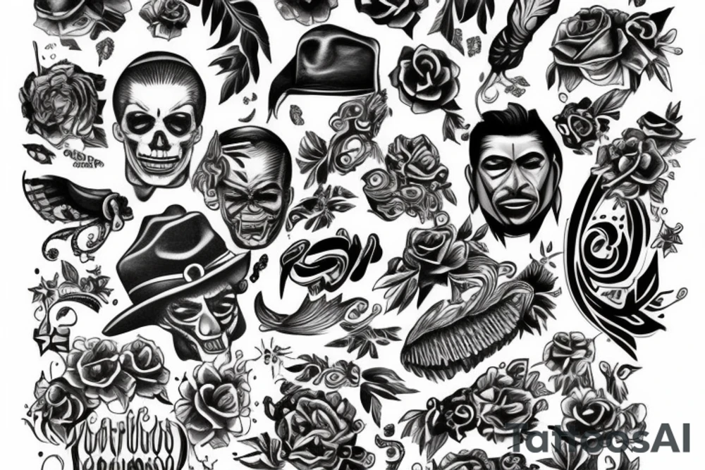 Chicano tattoo idea