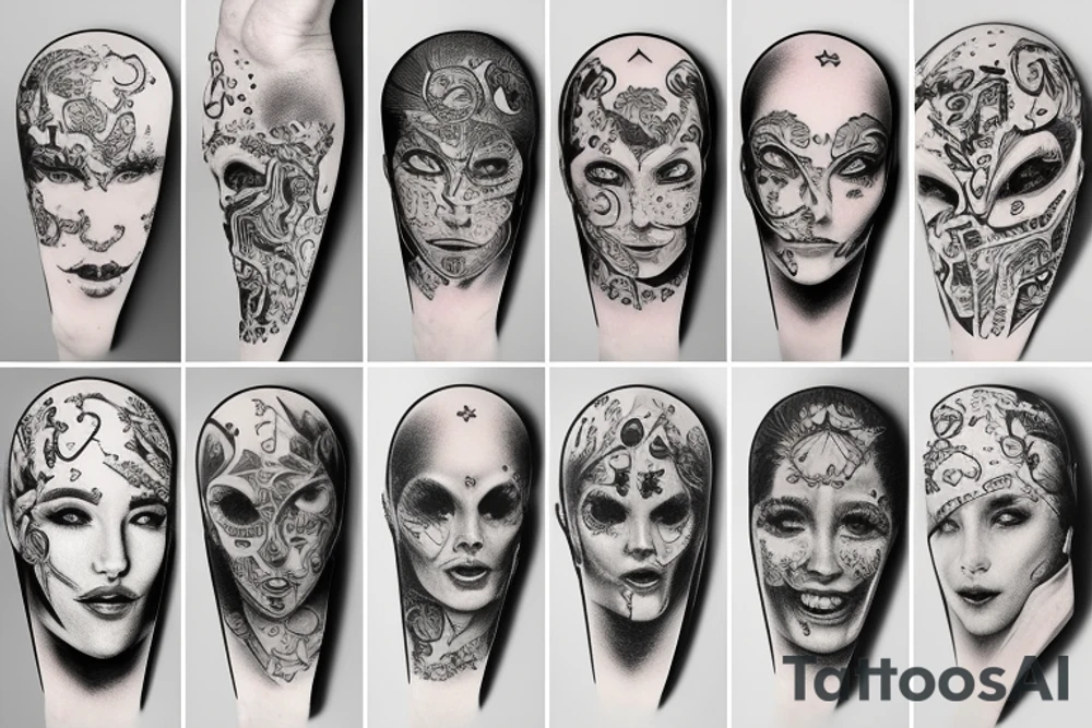 White harth tattoo idea