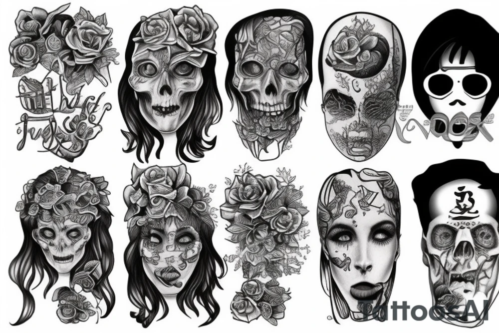 White harth tattoo idea