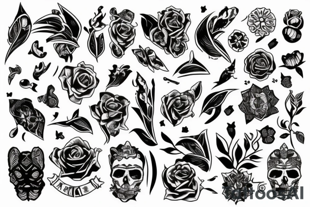 Глаза и пауки tattoo idea