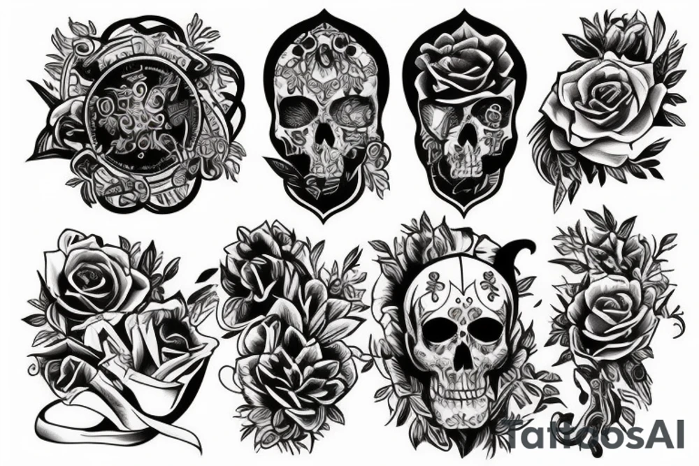 Ворон tattoo idea