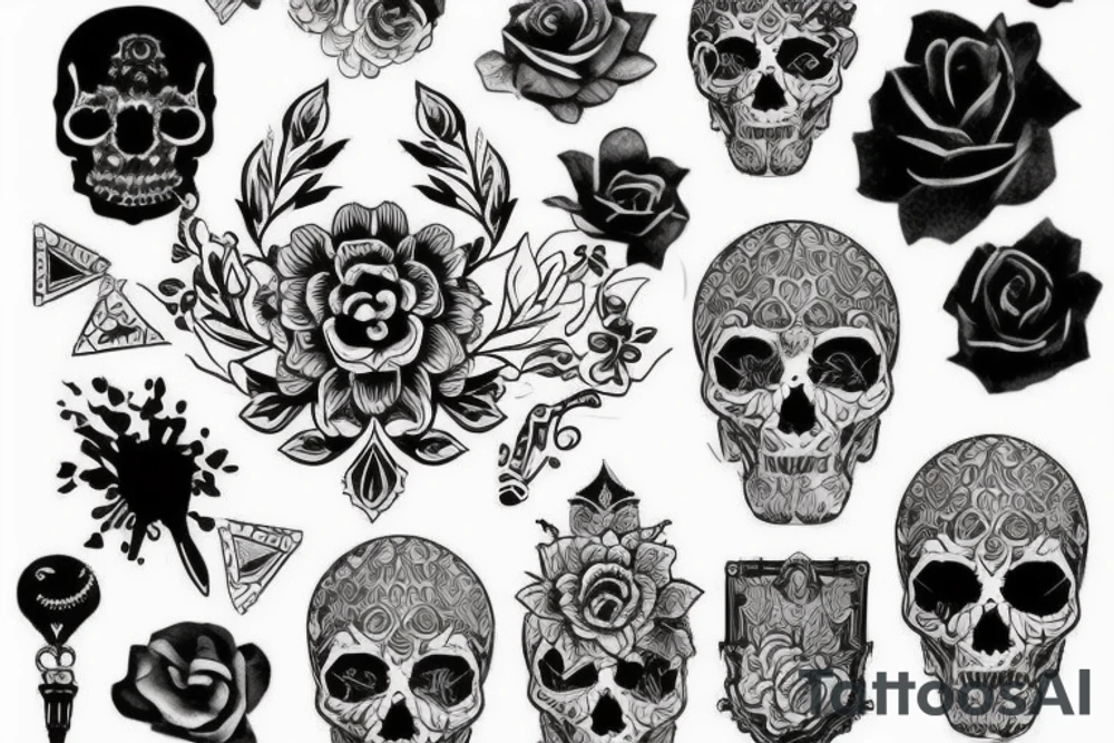 Хочу тони монтана с автоматом tattoo idea