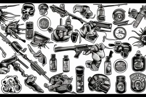 grenade tattoo idea