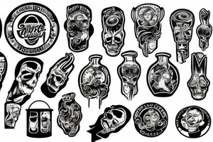 grenade tattoo idea