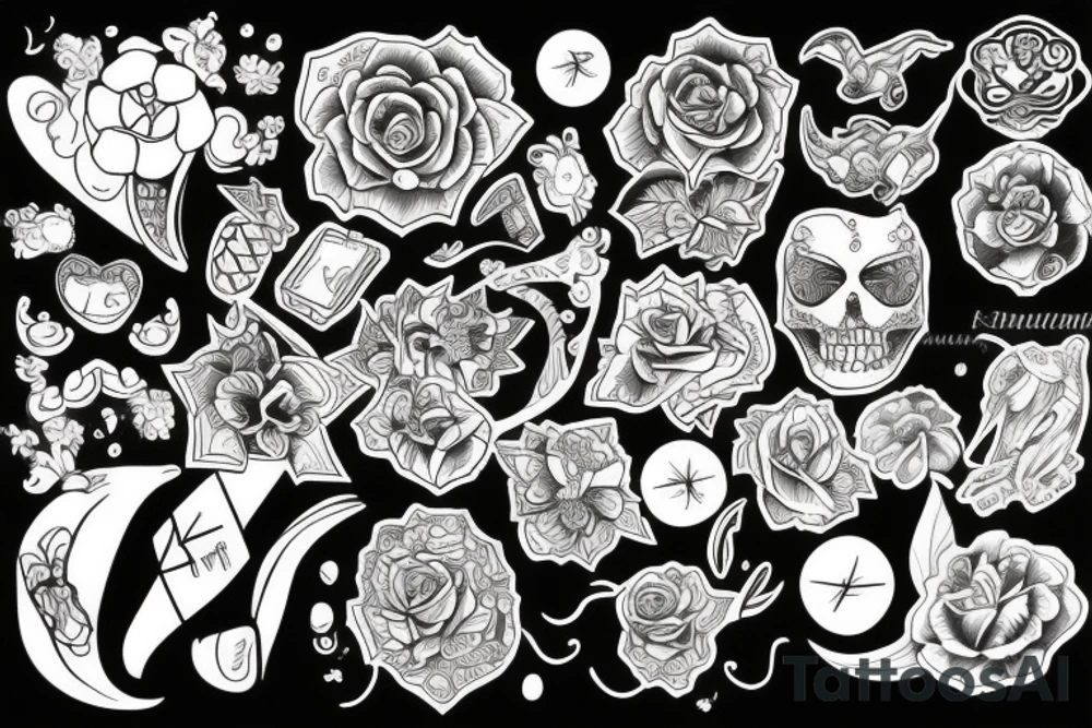Акула tattoo idea