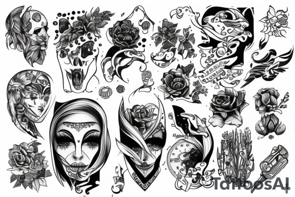 Акула tattoo idea