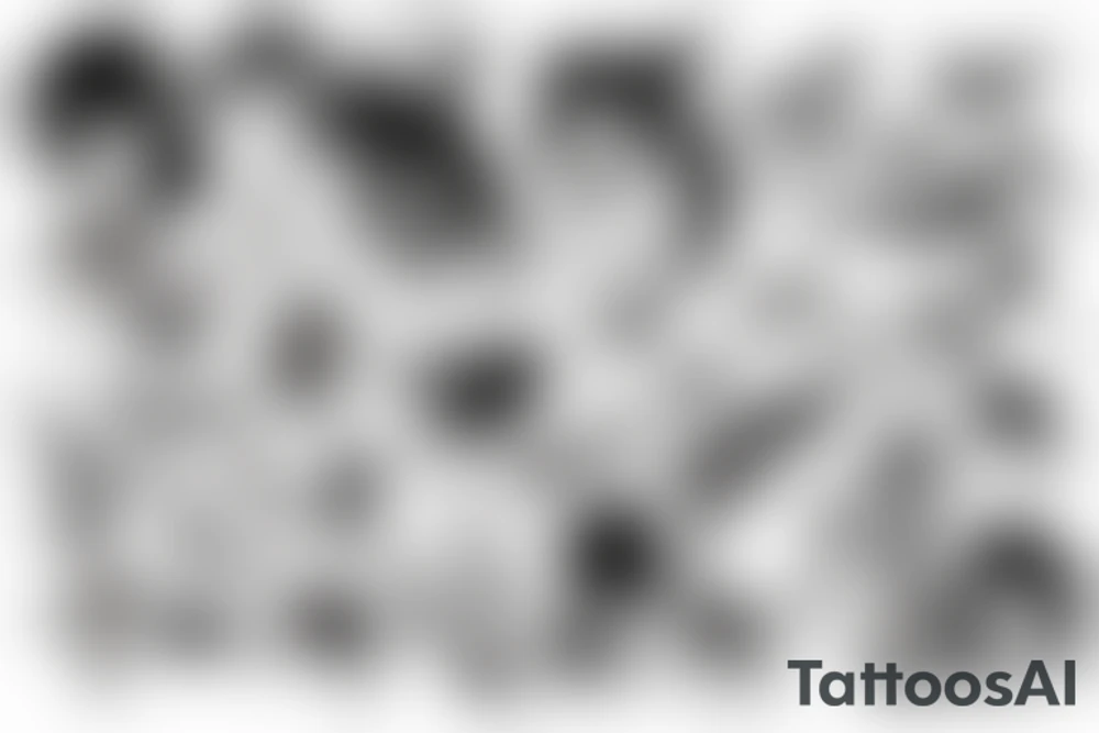 tattoo in the anime style tattoo idea