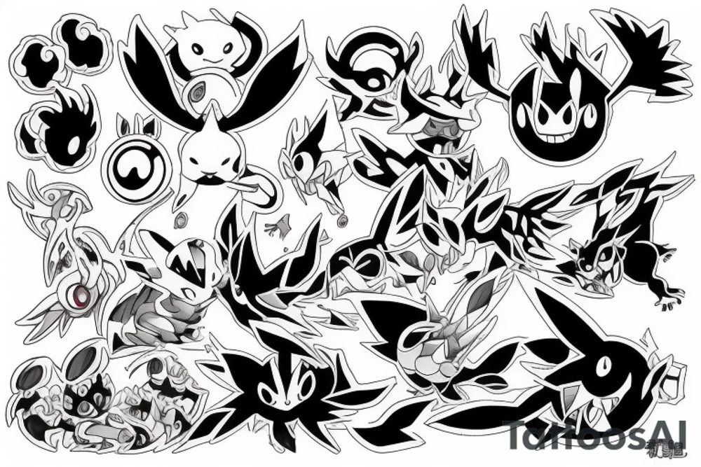 Pokemon tattoo idea