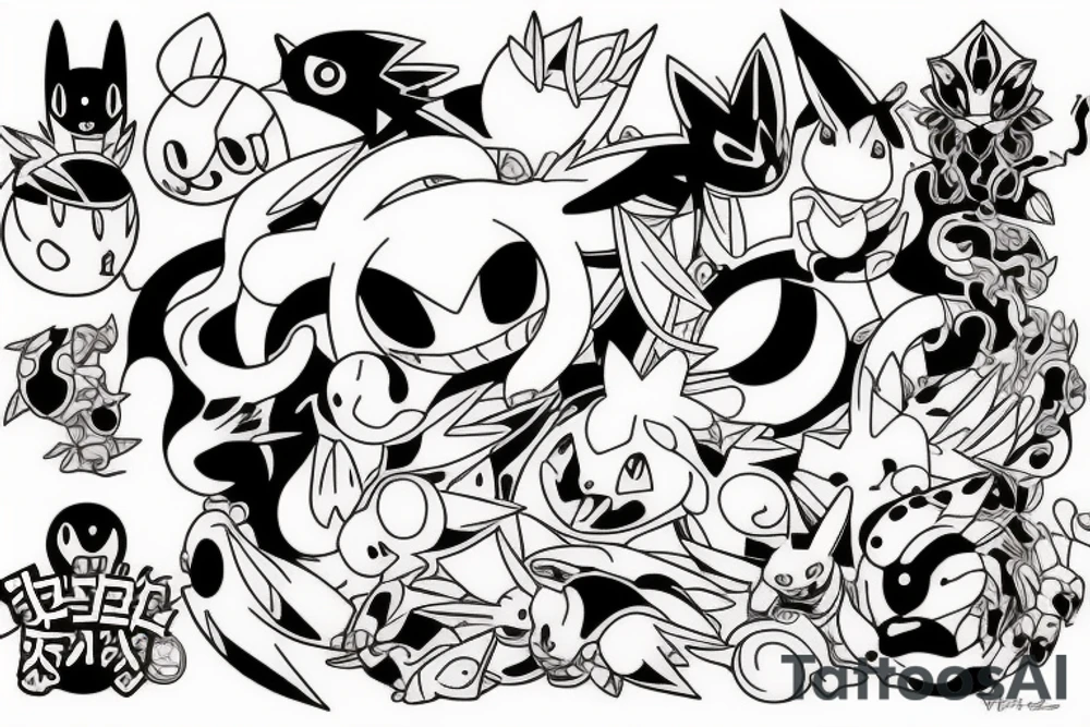 Pokemon tattoo idea