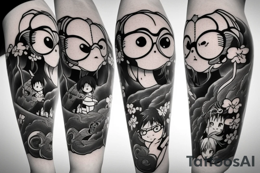 tattoo in the anime style tattoo idea