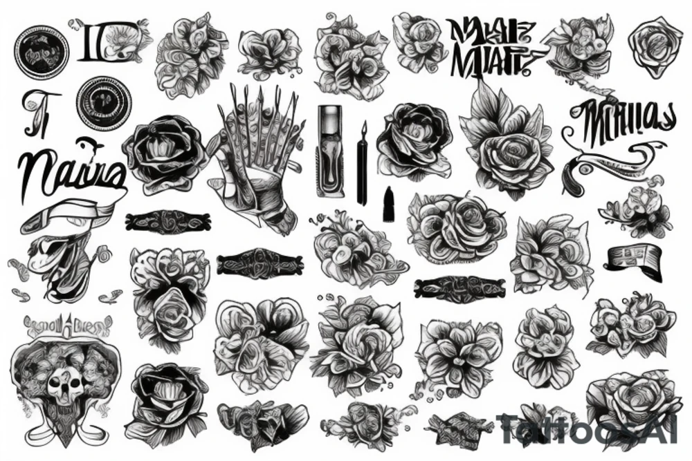 машина в пустыне tattoo idea