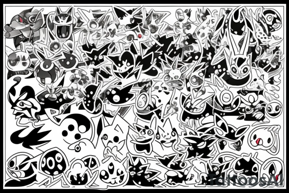 Pokemon tattoo idea