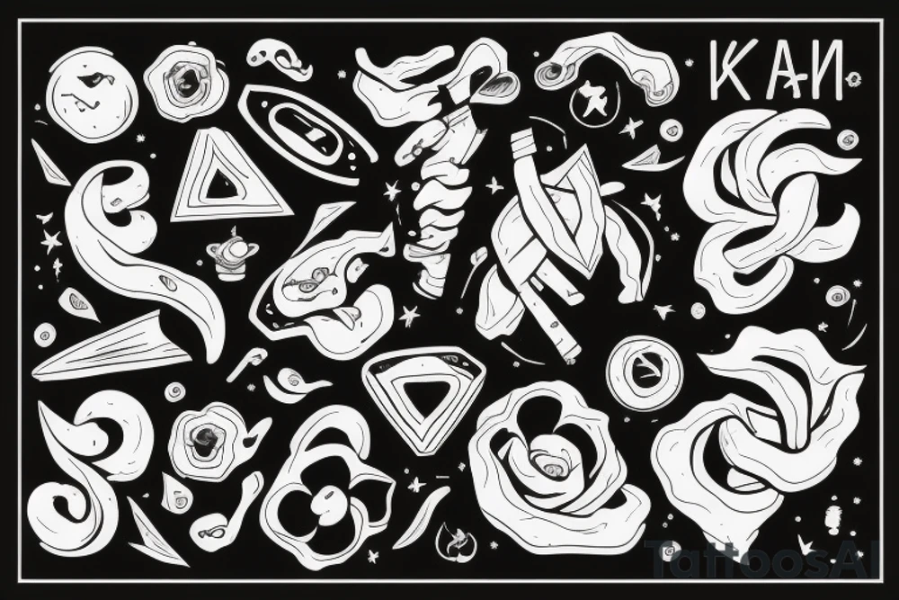 Гусь в кроксах tattoo idea