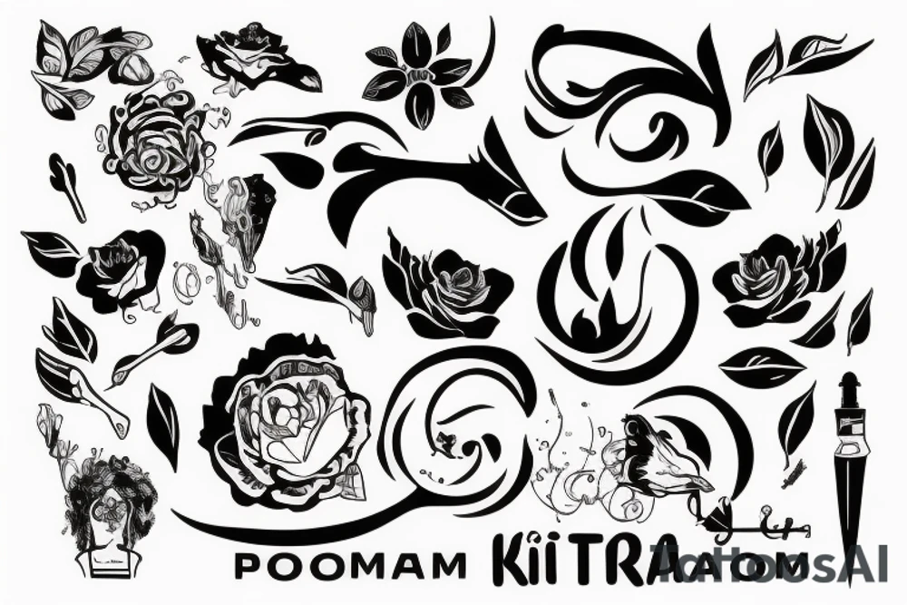 Гусь в кроксах tattoo idea