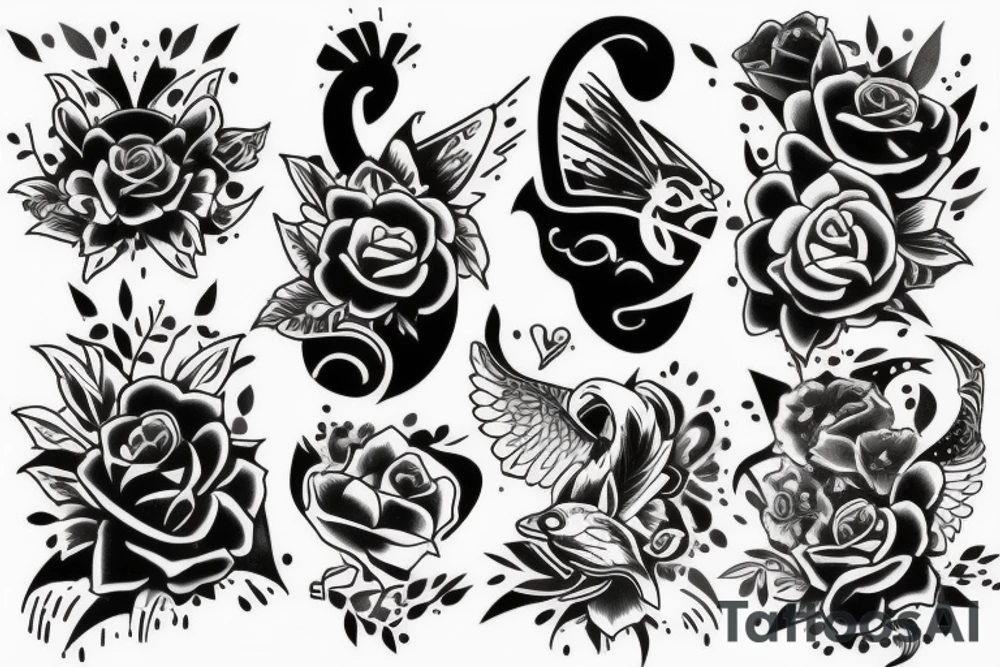 аниме девочка лицо tattoo idea