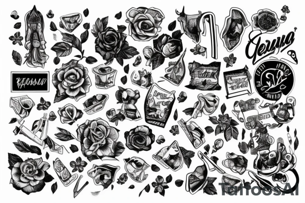Спичка с шестерней tattoo idea