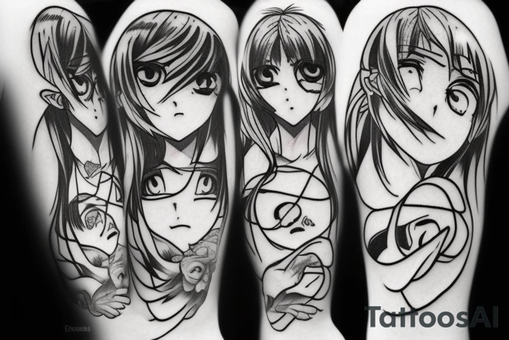 anime tattoo idea