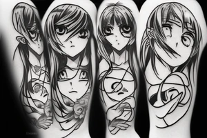 anime tattoo idea
